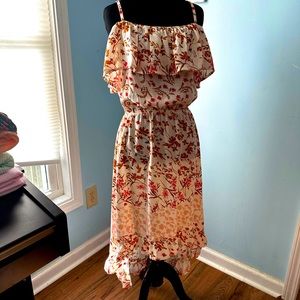 Lovely floral peasant dress